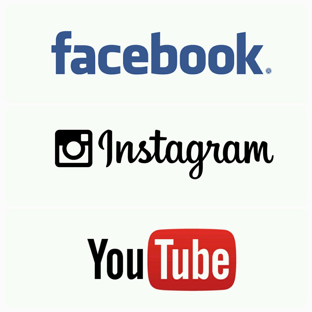 check us out on youtube facebook and instagram - follow us on facebook and instagram logo